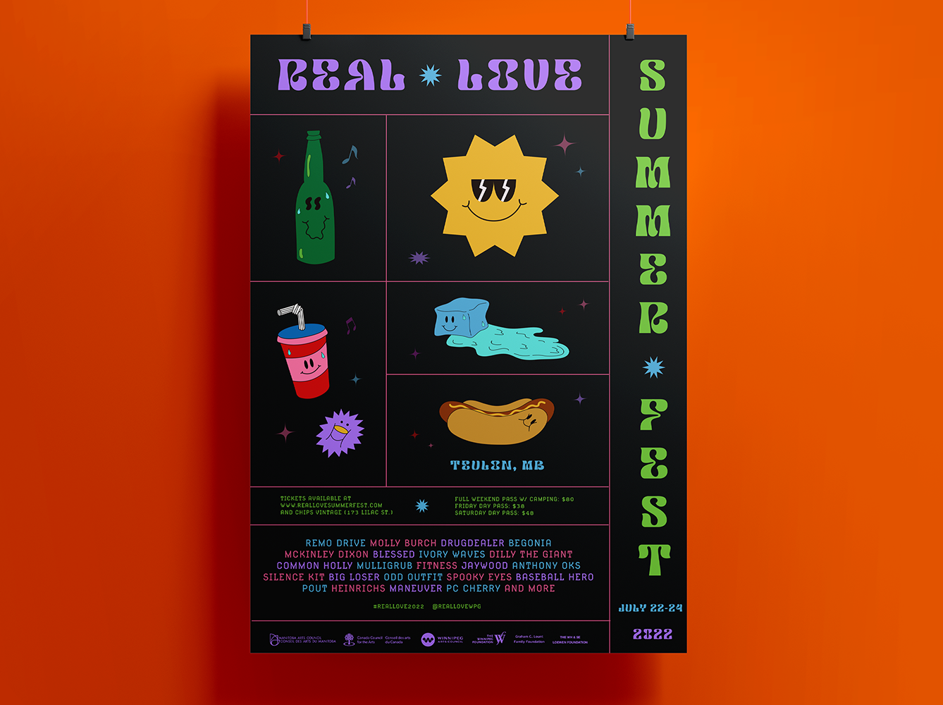 Real Love Summer Fest Poster